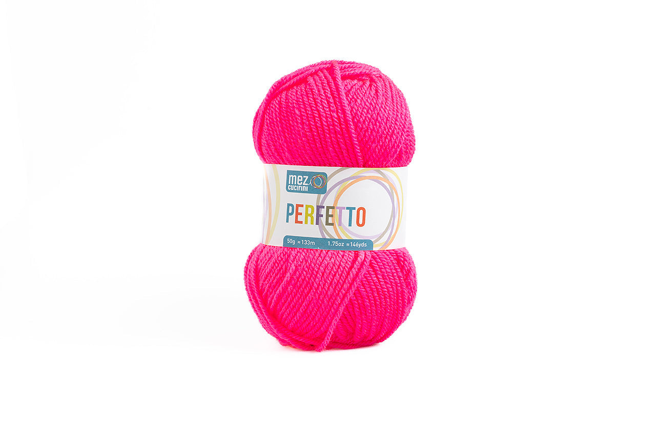 Perfetto 8234 Yarn 50G Neon Pink