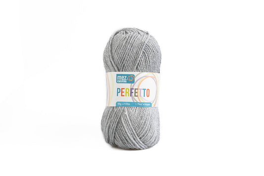 Perfetto 8295 Yarn 50G Medium Grey