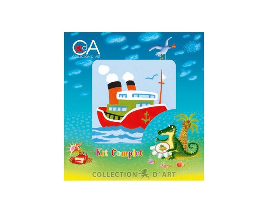 Printed Tapestry Kit Ship 10x10cm