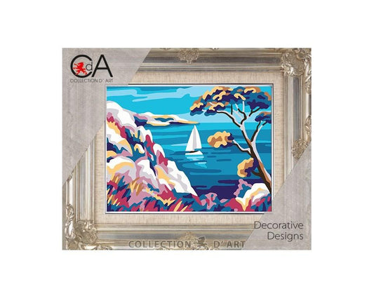 Maltese Tapestry Kit Scenery 14x18cm