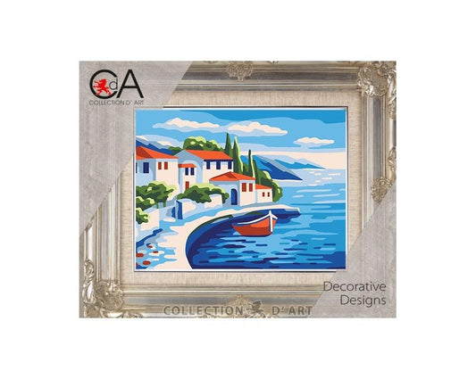 Maltese Tapestry Kit Scenery 14x18cm
