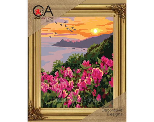 Maltese Tapestry Kit Scenery 22x30cm