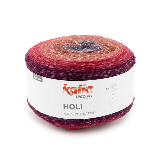 Holi Yarn 200G 502 Red Rust Black
