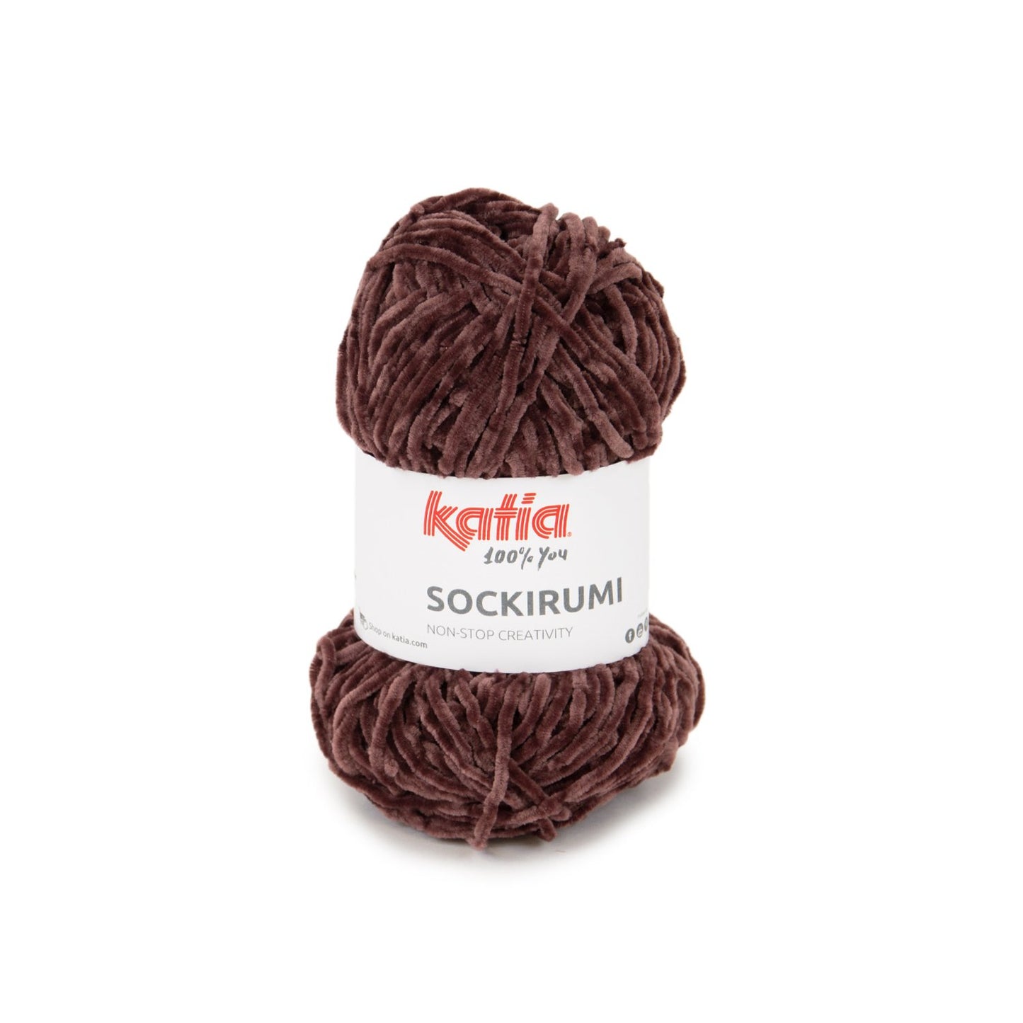 Sockirumi Yarn 25G 104 Dark Brown