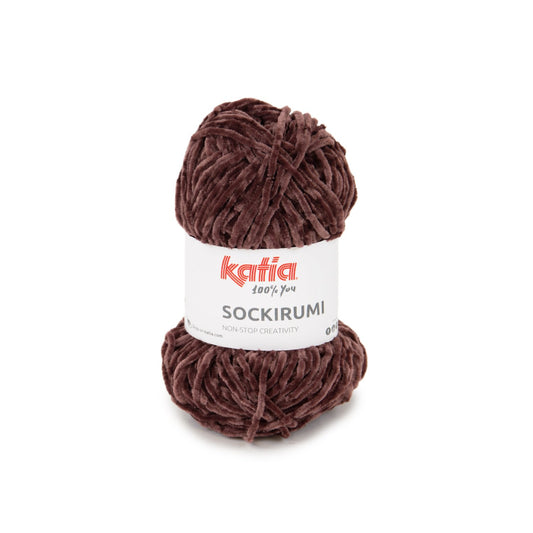 Sockirumi Yarn 25G 104 Dark Brown