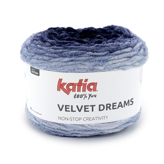 Velvet Dreams Yarn 300G 103 Dark Blue