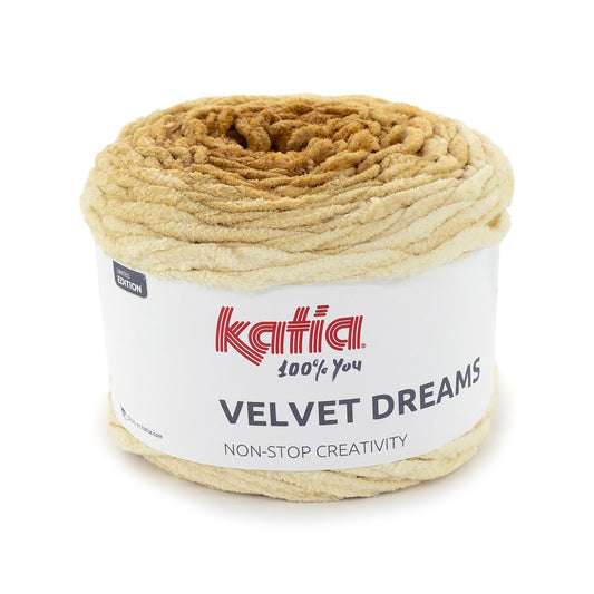 Velvet Dreams Yarn 300G 105 Mustard